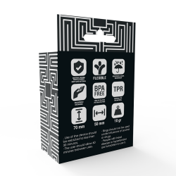 Addicted Toys - Potenz- C-Ring Pénis Noir